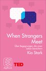 Buchcover When Strangers Meet