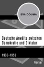 Buchcover Deutsche Anwälte zwischen Demokratie und Diktatur
