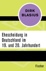 Buchcover Ehescheidung in Deutschland im 19. und 20. Jahrhundert