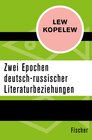 Buchcover Zwei Epochen deutsch-russischer Literaturbeziehungen
