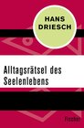 Buchcover Alltagsrätsel des Seelenlebens