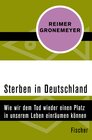 Buchcover Sterben in Deutschland