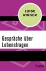 Buchcover Gespräche über Lebensfragen