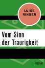 Buchcover Vom Sinn der Traurigkeit