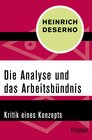 Buchcover Die Analyse und das Arbeitsbündnis