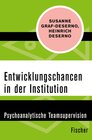 Buchcover Entwicklungschancen in der Institution