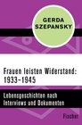 Buchcover Frauen leisten Widerstand: 1933–1945