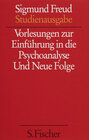 Buchcover Vorlesungen zur Einführung in die Psychoanalyse / Neue Folge der Vorlesungen zur Einführung in die Psychoanalyse