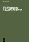 Buchcover Die russische Sowjetliteratur