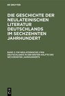 Buchcover Georg Ellinger: Die Geschichte der neulateinischen Literatur Deutschlands... / Die neulateinische Lyrik Deutschlands in 