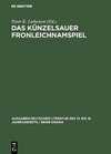 Buchcover Das Künzelsauer Fronleichnamspiel