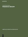 Buchcover Miseriae Regum