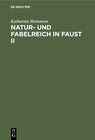 Buchcover Natur- und Fabelreich in Faust II
