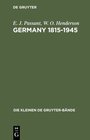 Buchcover Germany 1815-1945