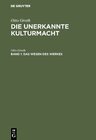 Buchcover Otto Groth: Die unerkannte Kulturmacht / Das Wesen des Werkes