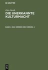 Buchcover Das Werden des Werkes, 2