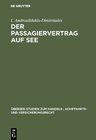 Buchcover Der Passagiervertrag auf See