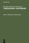 Buchcover Theologia Viatorum / 1963