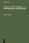 Buchcover Theologia Viatorum / 1965/66