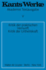 Buchcover Immanuel Kant: Werke / Kritik der praktischen Vernunft. Kritik der Urteilskraft