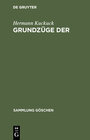 Buchcover Hermann Kuckuck: Pflanzenzüchtung / Grundzüge der Pflanzenzüchtung