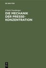 Buchcover Die Mechanik der Pressekonzentration