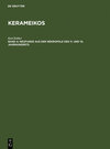 Buchcover Kerameikos / Neufunde aus der Nekropole des 11. und 10. Jahrhunderts