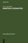 Buchcover Niketas Choniates