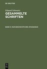 Buchcover Eduard Schwartz: Gesammelte Schriften / Zur Geschichte des Athanasius