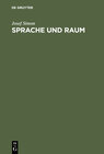 Buchcover Sprache und Raum