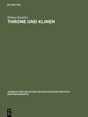 Buchcover Throne und Klinen