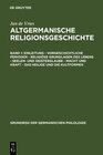 Buchcover Jan de Vries: Altgermanische Religionsgeschichte / Einleitung – Vorgeschichtliche Perioden – Religiöse Grundlagen des Le