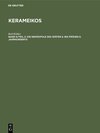 Buchcover Kerameikos / Die Nekropole des späten 8. bis frühen 6. Jahrhunderts