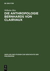 Buchcover Die Anthropologie Bernhards von Clairvaux