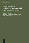 Buchcover Johann H. Pestalozzi: Sämtliche Werke. Kritische Ausgabe / Schriften aus den Jahren von 1803 bis 1804