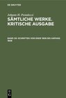 Buchcover Johann H. Pestalozzi: Sämtliche Werke. Kritische Ausgabe / Schriften von Ende 1806 bis Anfang 1808