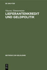 Buchcover Lieferantenkredit und Geldpolitik