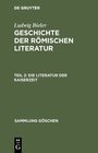 Buchcover Die Literatur der Kaiserzeit