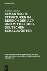 Buchcover Semantische Strukturen im Bereich der alt- und mittelhochdeutschen Schallwörter