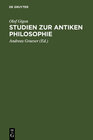 Buchcover Studien zur antiken Philosophie