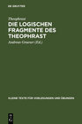 Buchcover Die logischen Fragmente des Theophrast