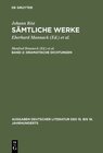 Buchcover Dramatische Dichtungen