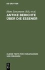 Buchcover Antike Berichte über die Essener