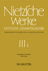 Buchcover Friedrich Nietzsche: Nietzsche Werke. Abteilung 3 / Nachgelassene Schriften 1870 - 1873