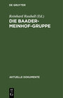 Buchcover Die Baader-Meinhof-Gruppe