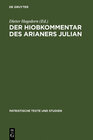 Buchcover Der Hiobkommentar des Arianers Julian
