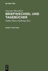 Buchcover Giacomo Meyerbeer: Briefwechsel und Tagebücher / 1837–1845