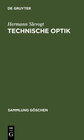 Buchcover Technische Optik