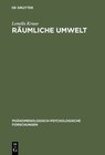 Buchcover Räumliche Umwelt