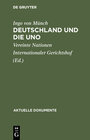 Buchcover Deutschland und die UNO